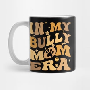 In My Bully Mom Era Groovy American Bully Dog Owner Mug